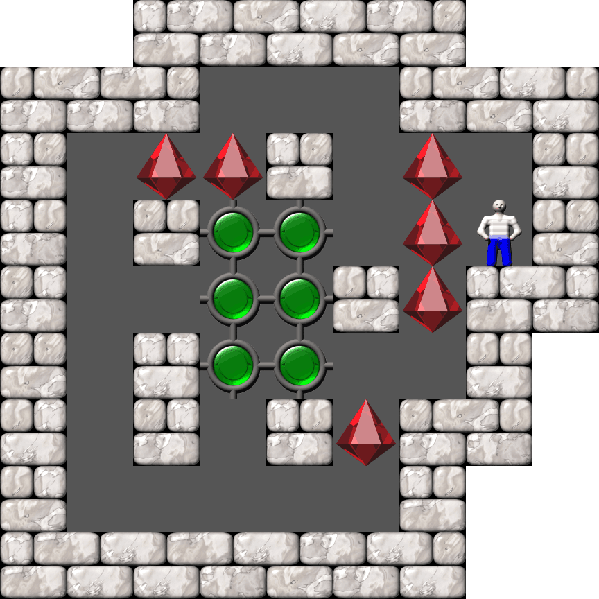 Sokoban Kevin 13 level 76